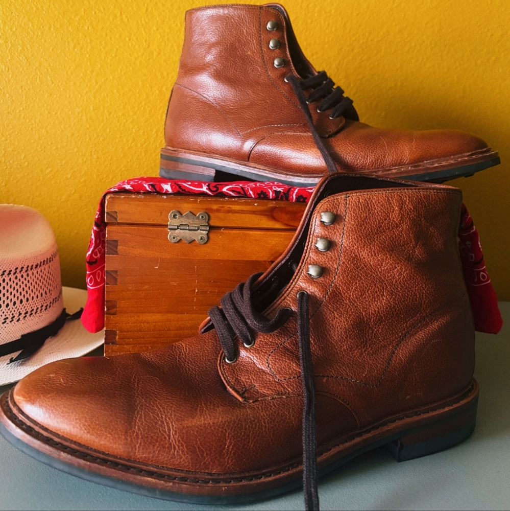 Allen Edmonds Higgins Mill weatherproof Boot. Chromexxel Size 12